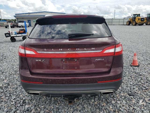  LINCOLN MKX 2017 Bordowy