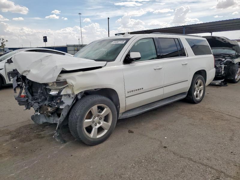  CHEVROLET SUBURBAN 2016 Белы