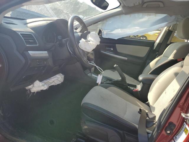  SUBARU CROSSTREK 2016 Бургунди