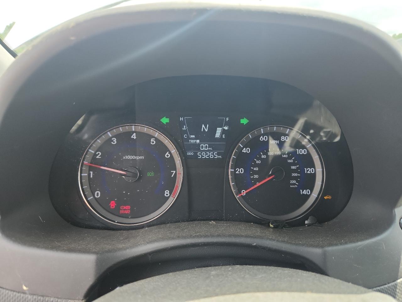 2014 Hyundai Accent Gls VIN: KMHCT4AE7EU597178 Lot: 67227005