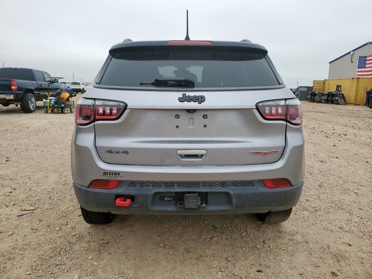 2017 Jeep Compass Trailhawk VIN: 3C4NJDDBXHT667940 Lot: 70814855