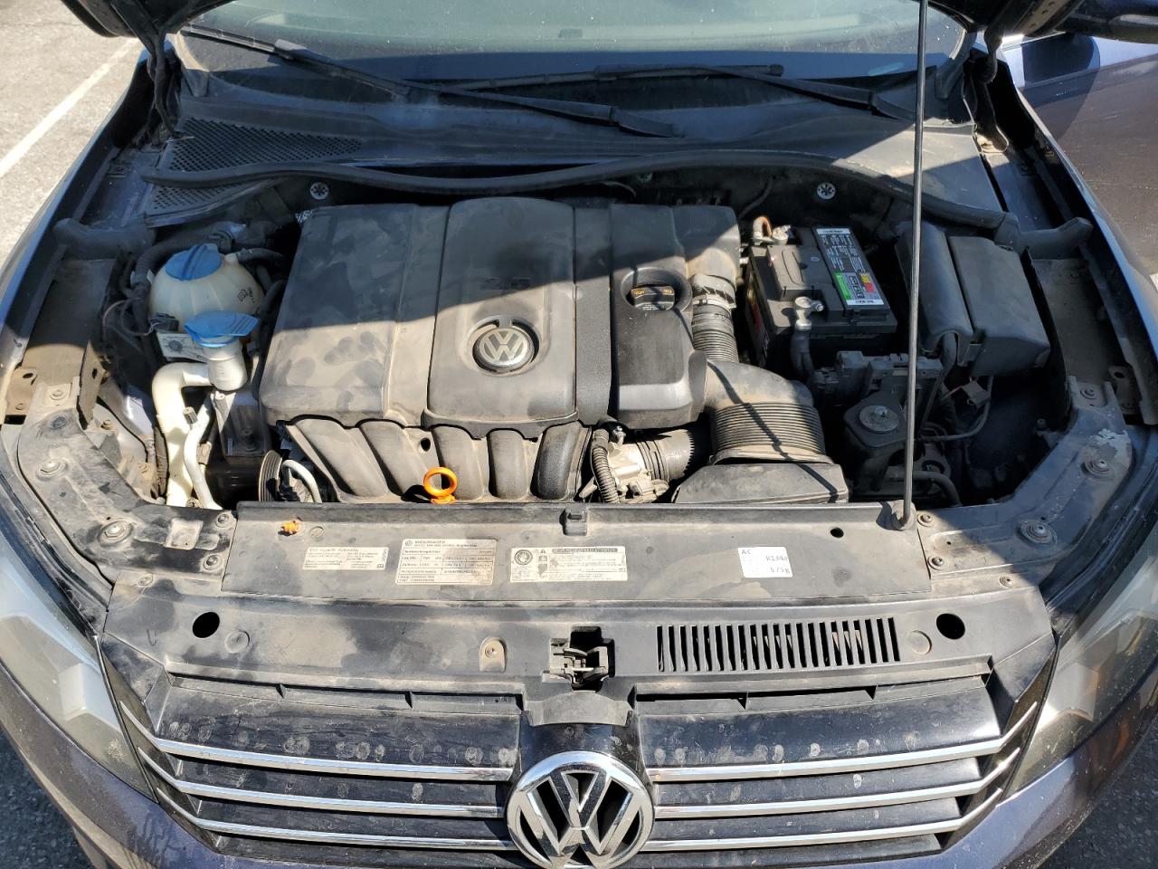 2012 Volkswagen Passat Se VIN: 1VWBP7A35CC098500 Lot: 68120155