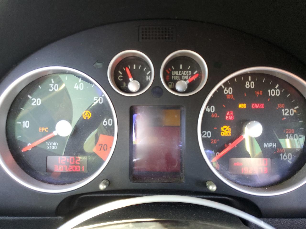 2001 Audi Tt Quattro VIN: TRUUT28N011011280 Lot: 69775335