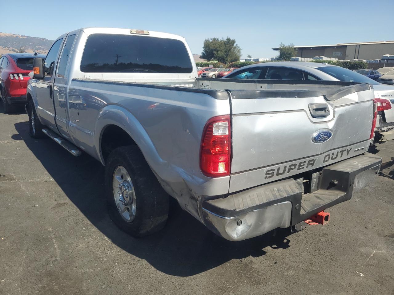 2015 Ford F250 Super Duty silver null gas 1FT7X2A6XFEB35720 photo #3