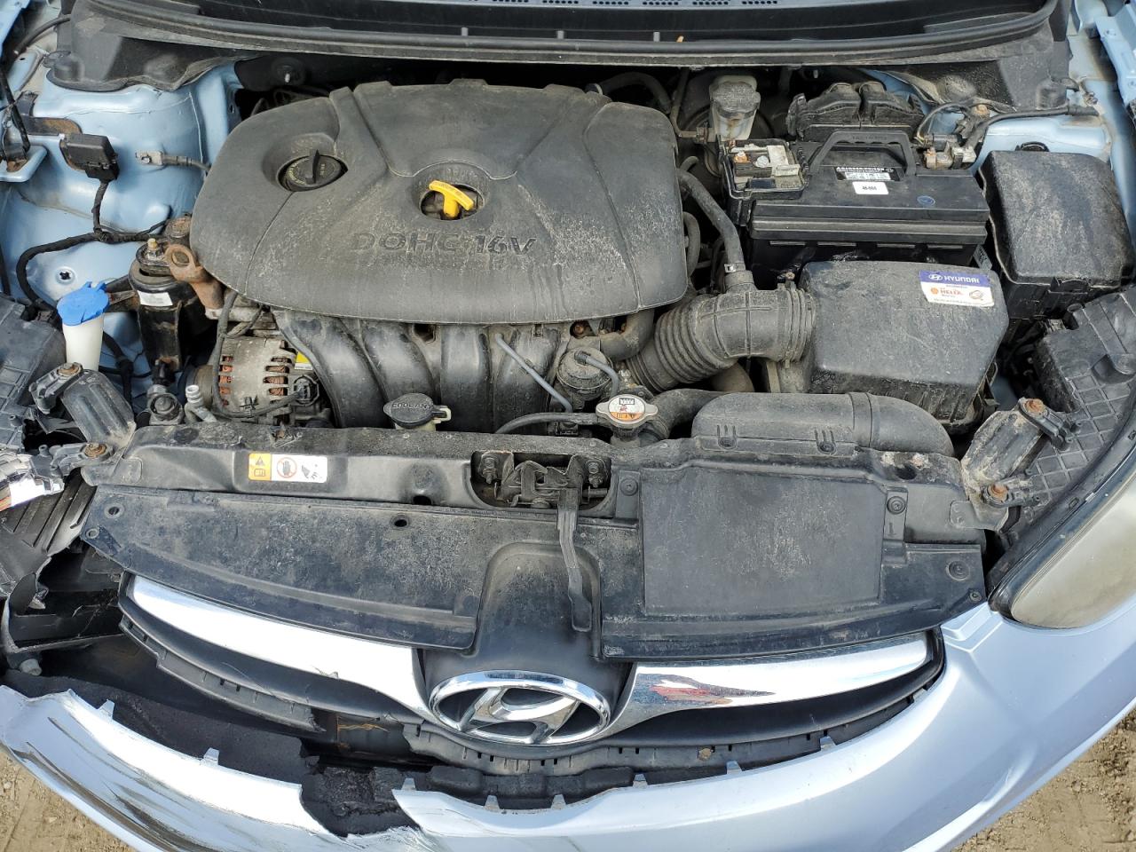 2012 Hyundai Elantra Gls VIN: KMHDH4AE8CU392567 Lot: 70945985