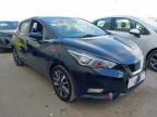 2018 NISSAN MICRA ACENTA for sale at Copart PETERLEE