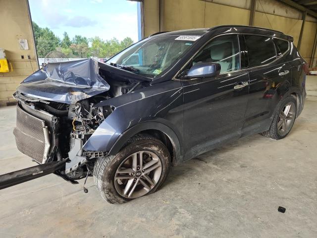  HYUNDAI SANTA FE 2017 Синий