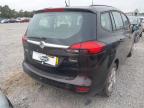 2014 VAUXHALL ZAFIRA TOURER EXCLUSIV TU  for sale at Copart WOLVERHAMPTON