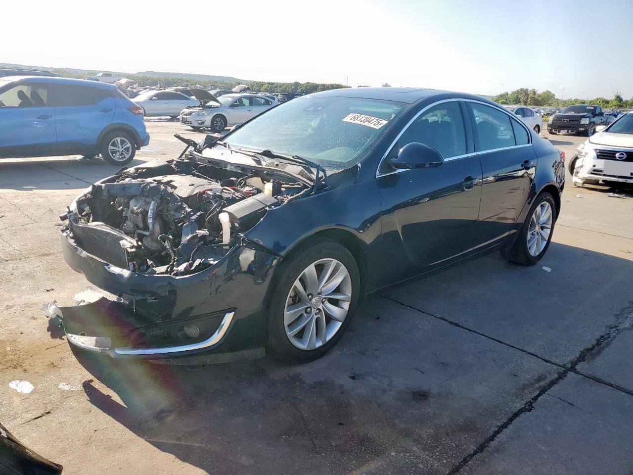 2016 Buick Regal Premium blue sedan gas 2G4GS5GX4G9205471 photo #1