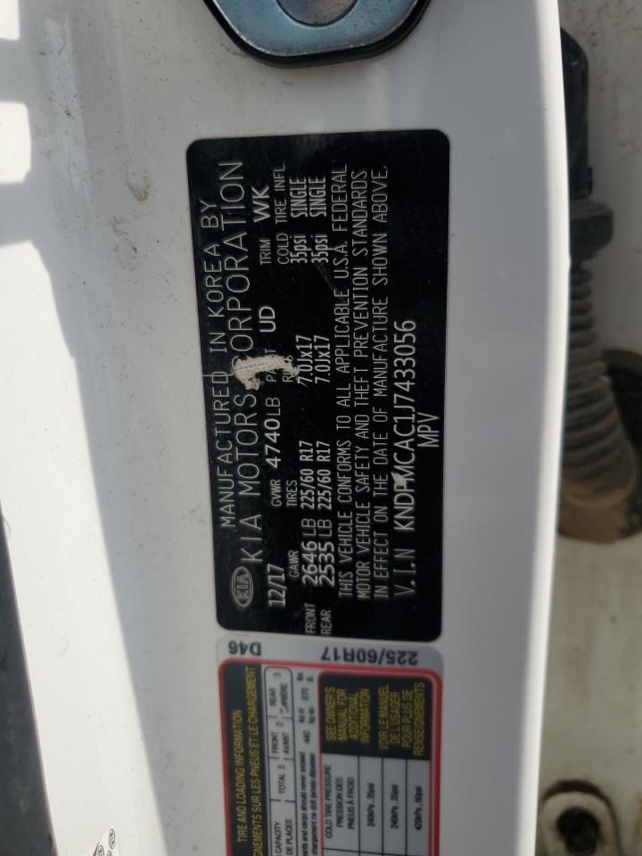 2018 Kia Sportage Lx VIN: KNDPMCAC1J7433056 Lot: 68593775