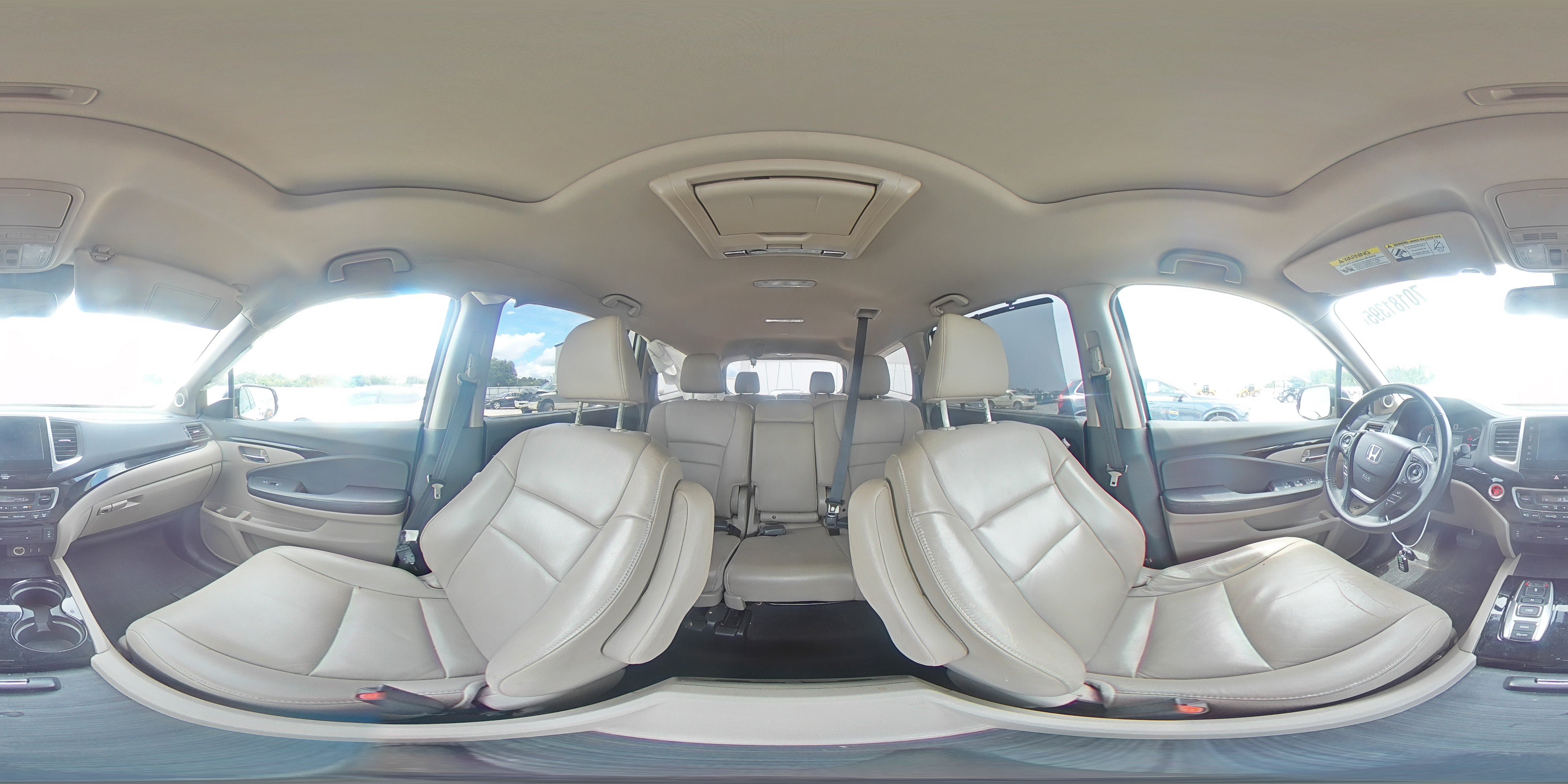 2016 Honda Pilot Touring VIN: 5FNYF5H96GB001179 Lot: 70181395
