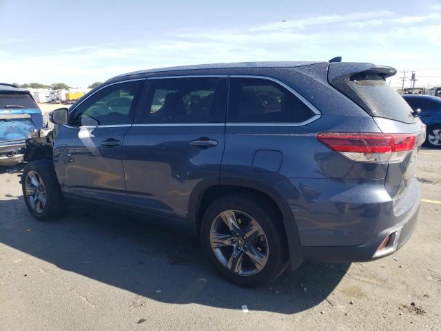  TOYOTA HIGHLANDER 2018 Blue
