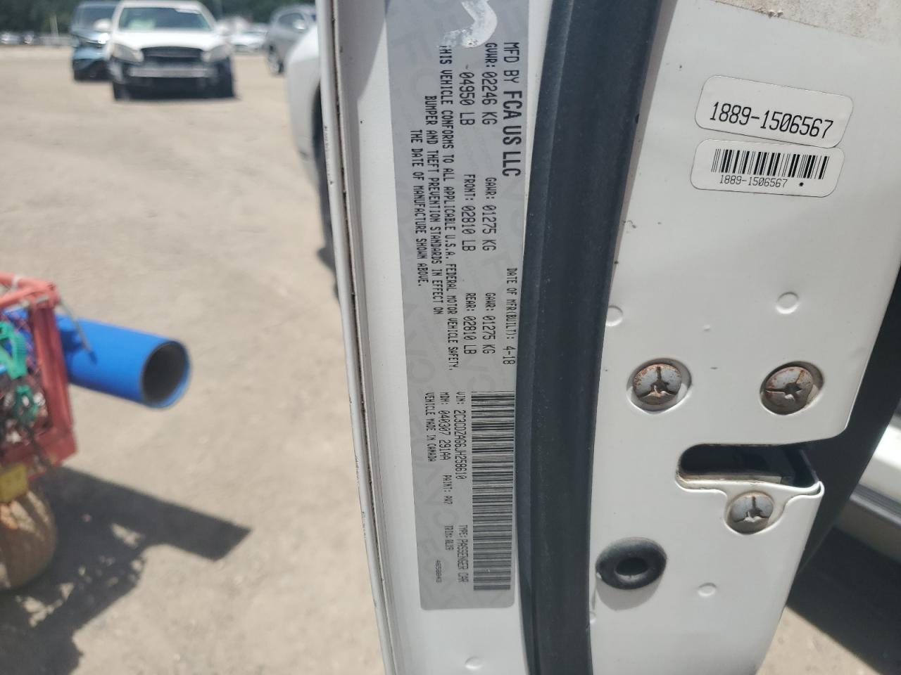 2018 Dodge Challenger Sxt VIN: 2C3CDZAG6JH258610 Lot: 68505065