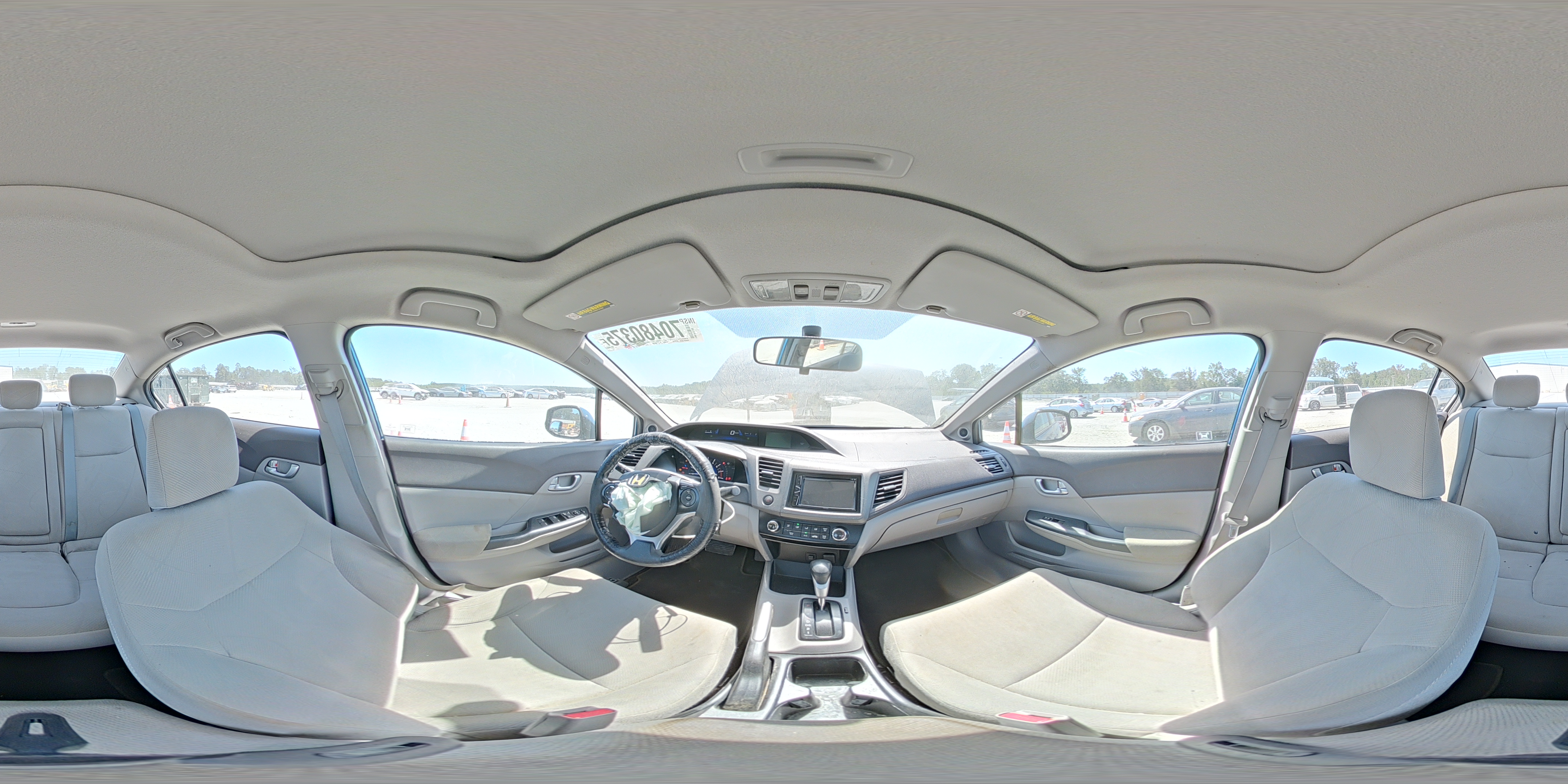 2012 Honda Civic Ex VIN: 19XFB2F8XCE052051 Lot: 70480375