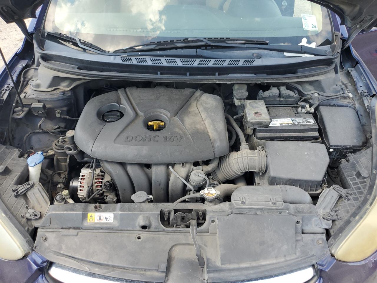 2013 Hyundai Elantra Gls VIN: 5NPDH4AE5DH323495 Lot: 69135195