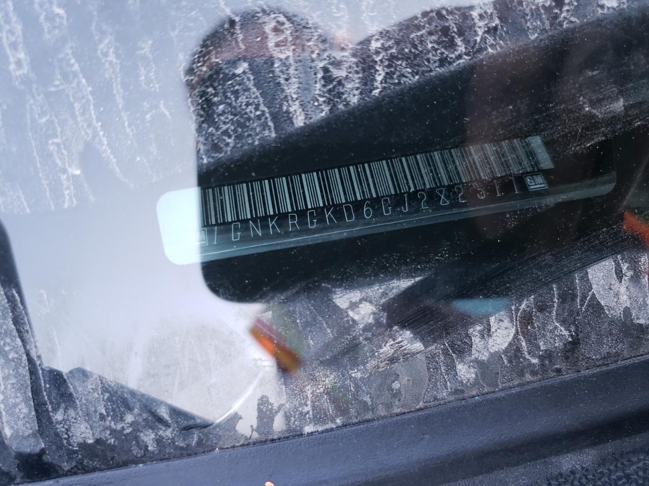 2016 Chevrolet Traverse Lt VIN: 1GNKRGKD6GJ282311 Lot: 70801445