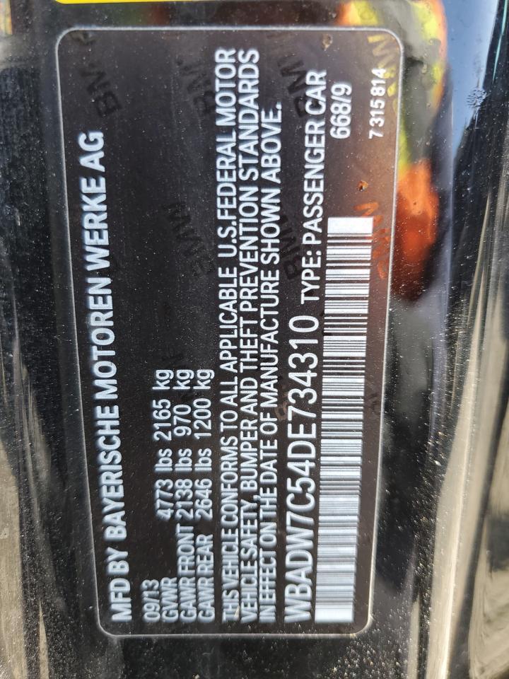 WBADW7C54DE734310 2013 BMW 328 I Sulev