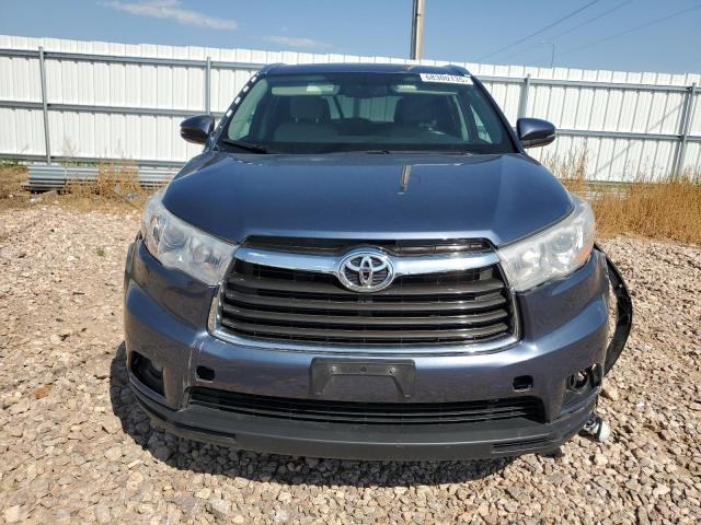  TOYOTA HIGHLANDER 2014 Blue
