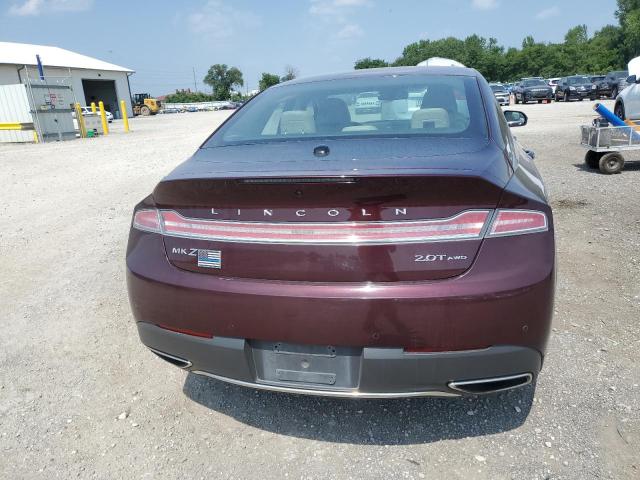 Седаны LINCOLN MKZ 2017 Бургунди
