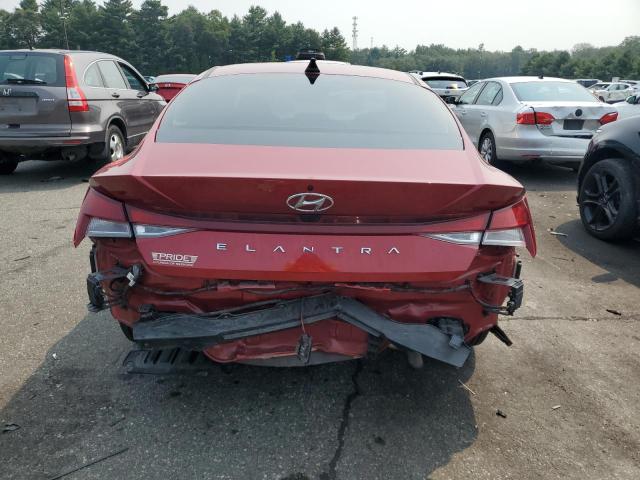  HYUNDAI ELANTRA 2023 Красный