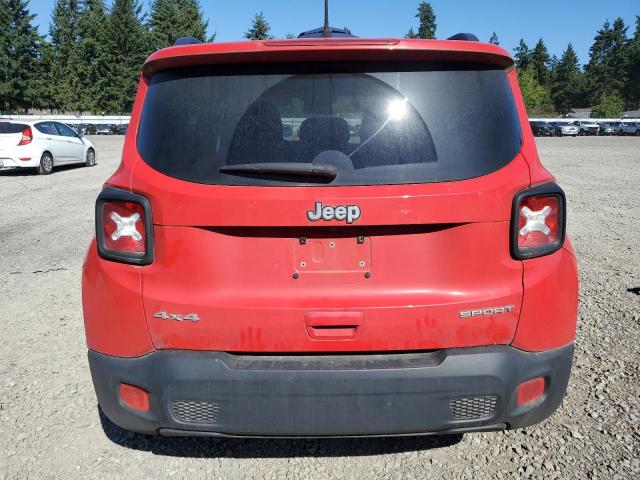  JEEP RENEGADE 2018 Red