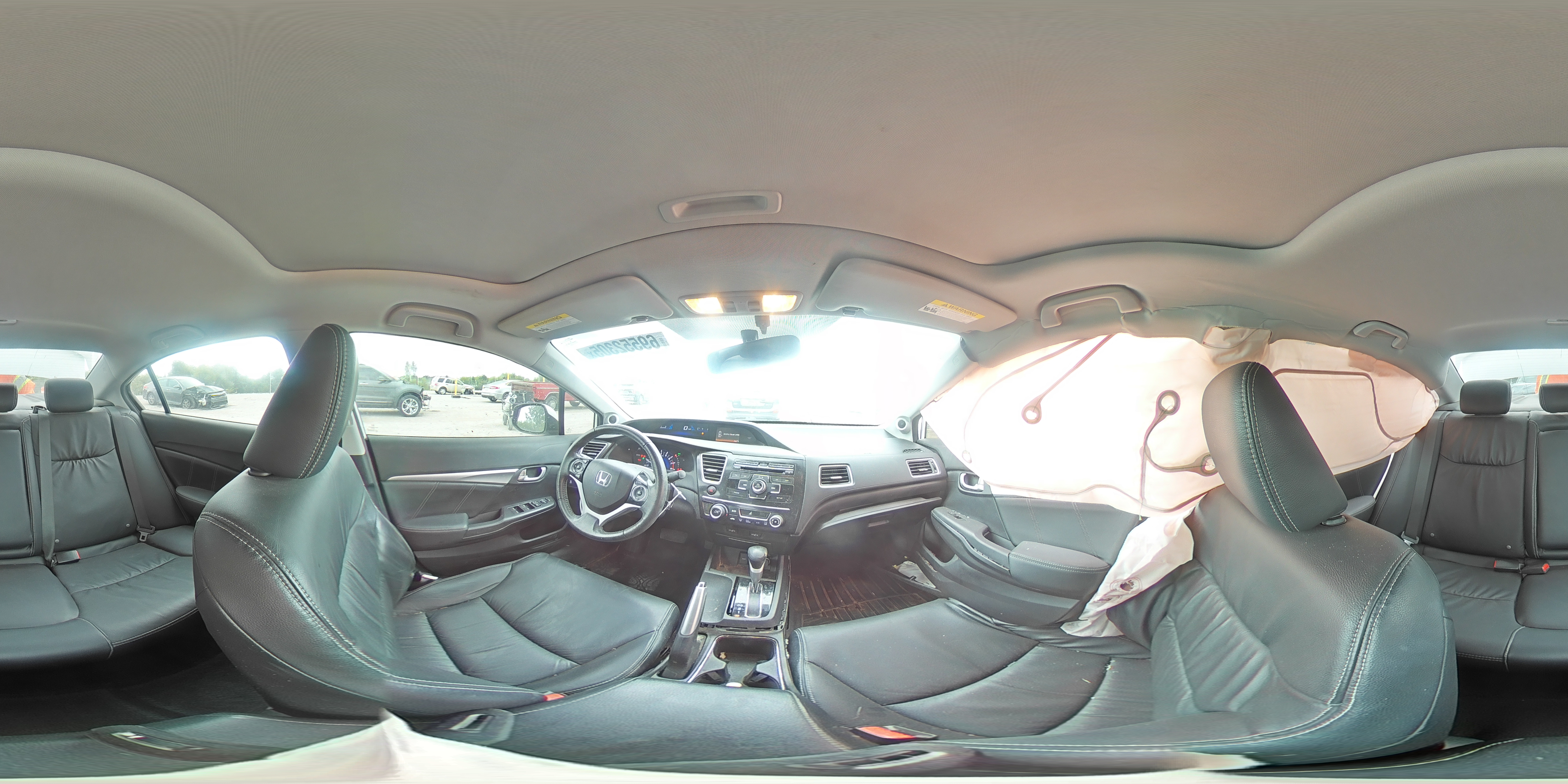 2013 Honda Civic Exl VIN: 19XFB2F91DE038596 Lot: 69552305