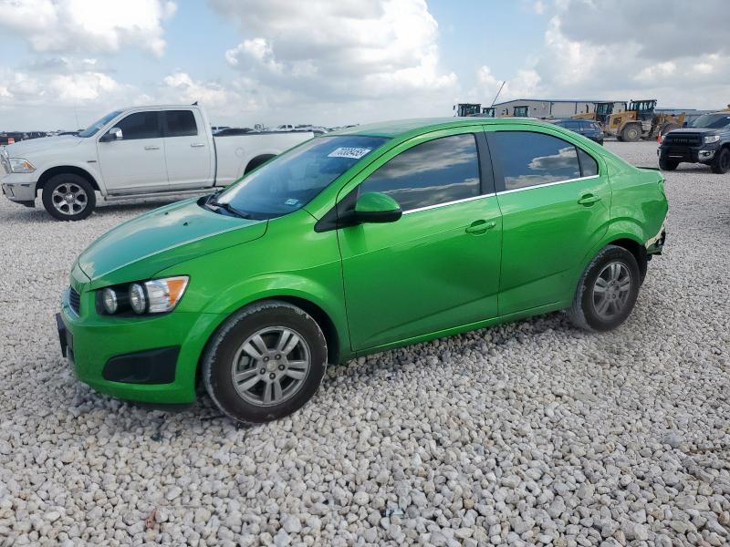  CHEVROLET SONIC 2016 Zielony