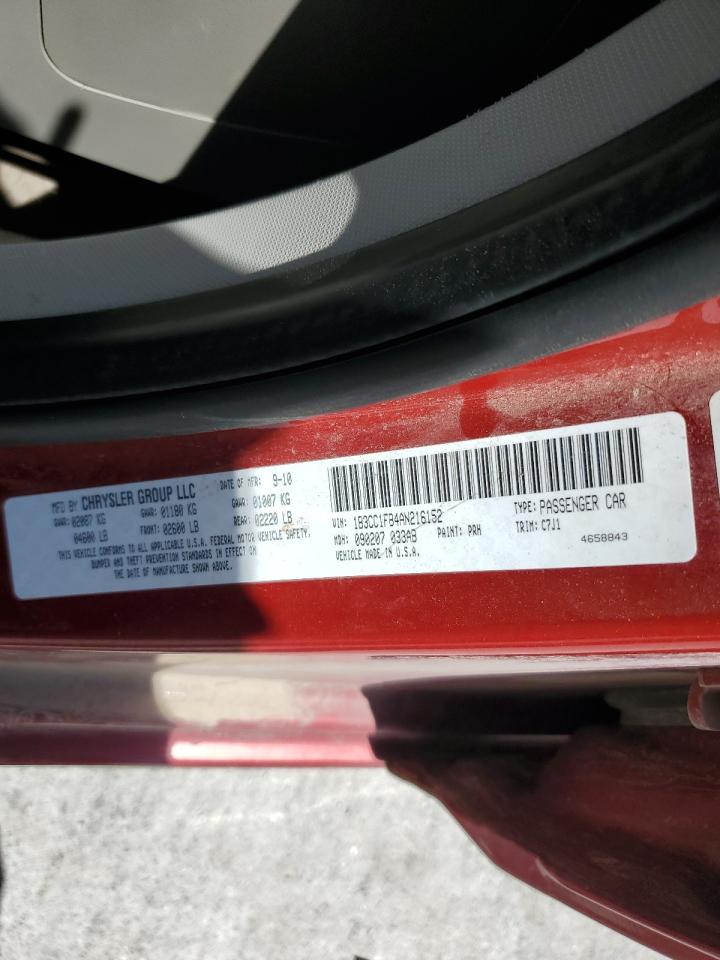 2010 Dodge Avenger Express VIN: 1B3CC1FB4AN216152 Lot: 69661595