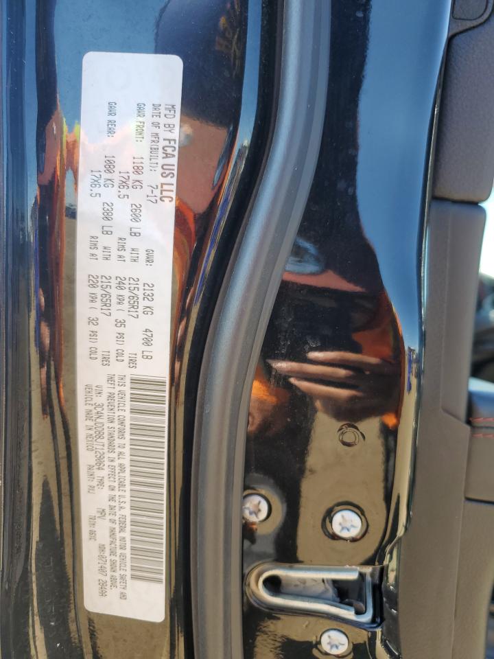 2018 Jeep Compass Trailhawk VIN: 3C4NJDDB8JT129064 Lot: 68223505