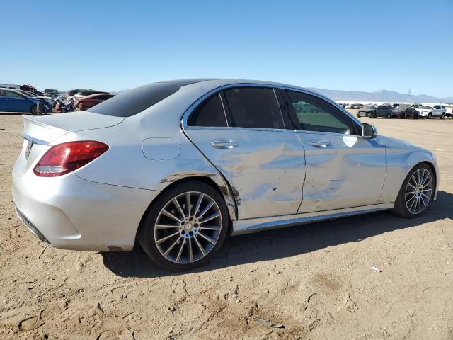  MERCEDES-BENZ C-CLASS 2016 Серебристый