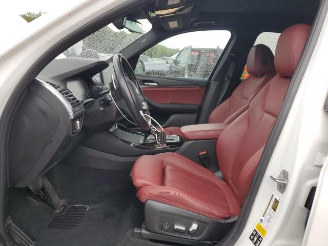  BMW X3 2022 Белы