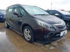 2015 VAUXHALL ZAFIRA EXCLUSIV for sale at Copart PETERLEE