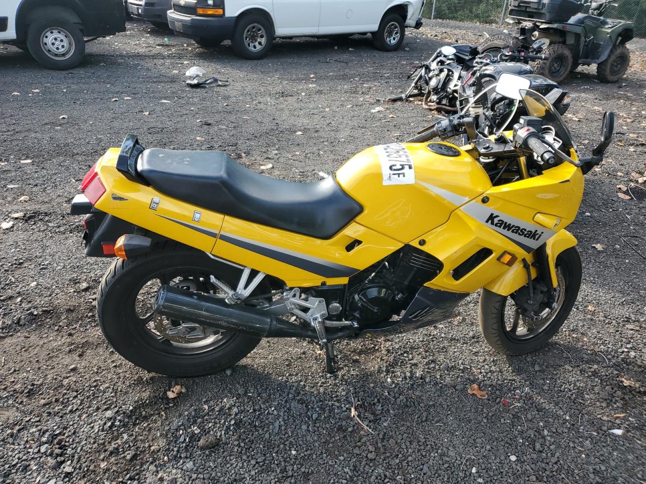 2005 Kawasaki Ex250-F yellow null gas JKAEXMF104UA02366 photo #1