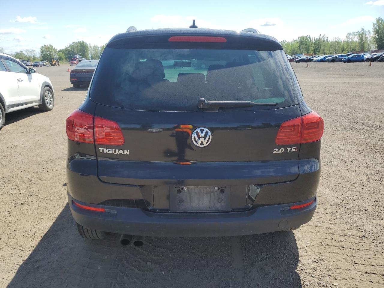 2015 Volkswagen Tiguan S VIN: WVGHV7AXXFW534407 Lot: 70363185