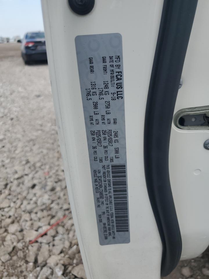 2018 Dodge Journey Se VIN: 3C4PDCABXJT508582 Lot: 69968785