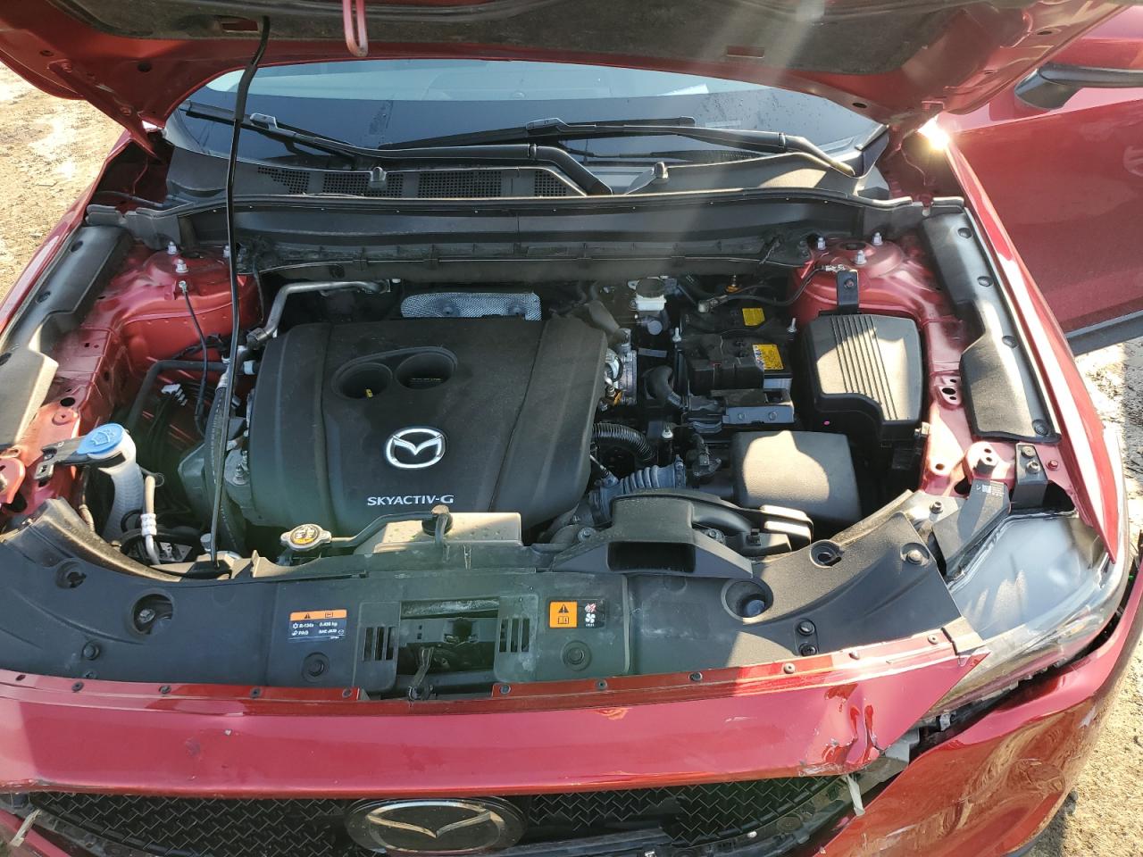 2021 Mazda Cx-5 Touring VIN: JM3KFBCM3M0370468 Lot: 68970545