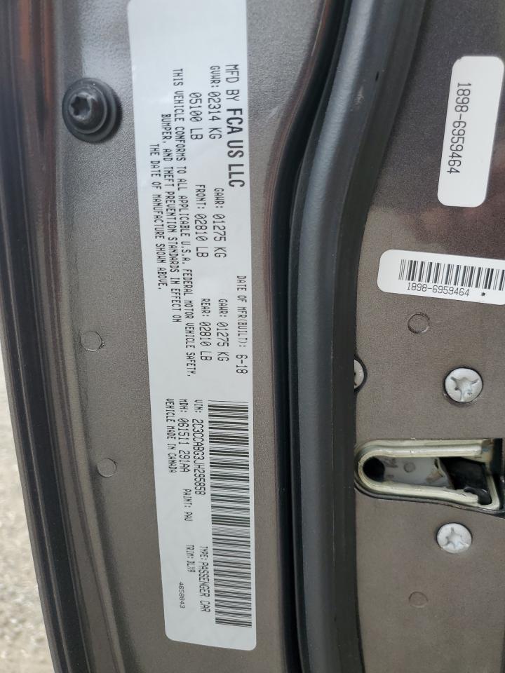 2018 Chrysler 300 S VIN: 2C3CCABG3JH295858 Lot: 70787745