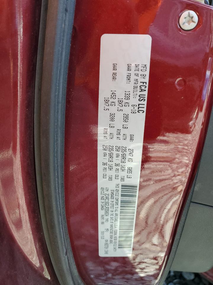 2018 Chrysler Pacifica Touring L VIN: 2C4RC1BG2JR350834 Lot: 67316975