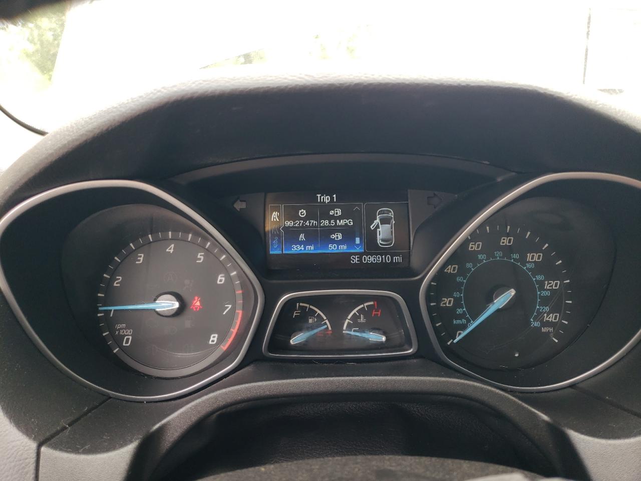 2014 Ford Focus Titanium VIN: 1FADP3J27EL205504 Lot: 97222515