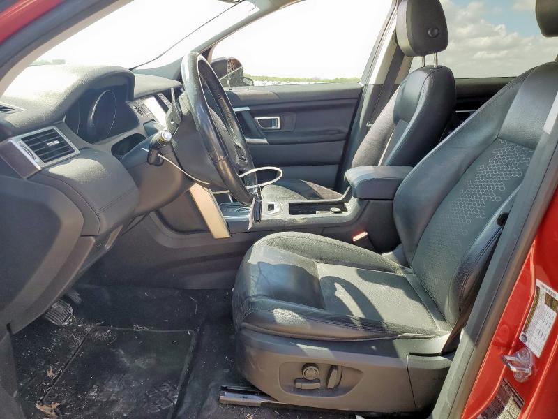 LAND ROVER DISCOVERY 2016 Красный