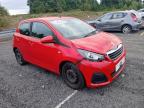 2016 PEUGEOT 108 ACTIVE for sale at Copart SANDTOFT