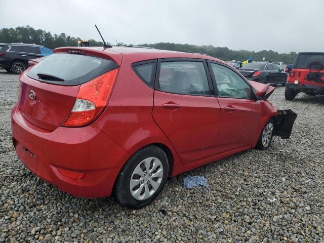  HYUNDAI ACCENT 2016 Red