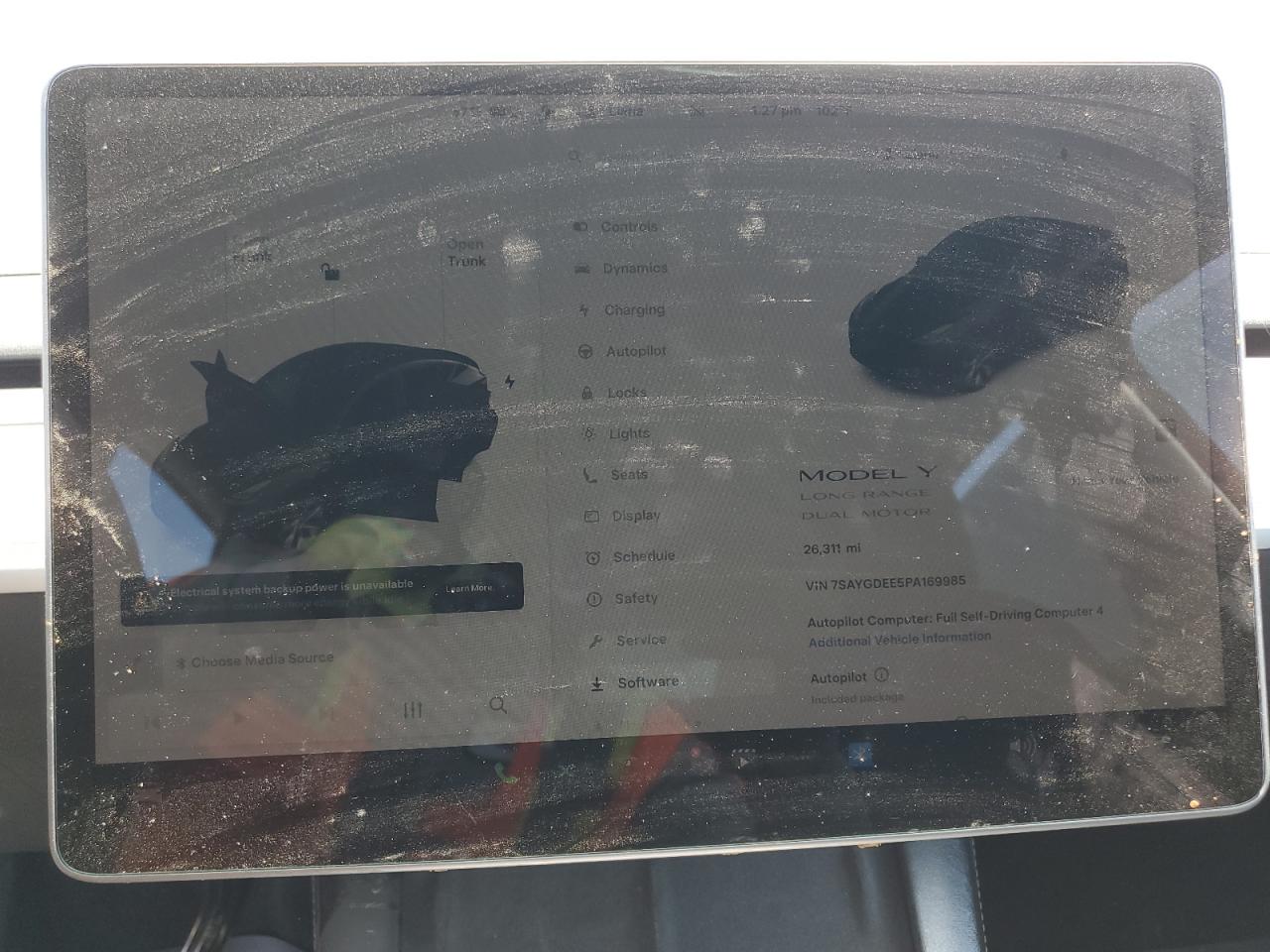 7SAYGDEE5PA169985 2023 Tesla Model Y