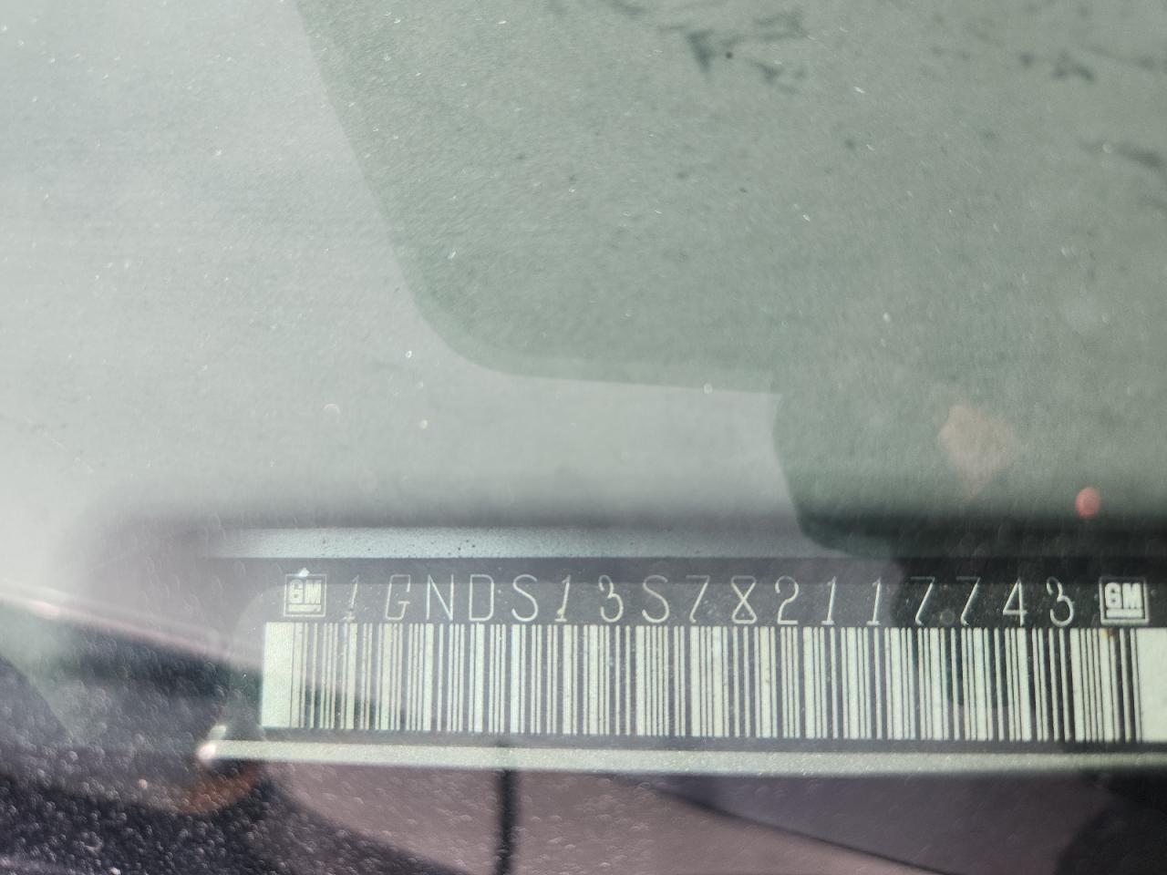 2008 Chevrolet Trailblazer Ls VIN: 1GNDS13S782117743 Lot: 69592865