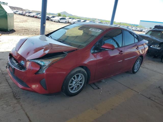  TOYOTA PRIUS 2018 Czerwony