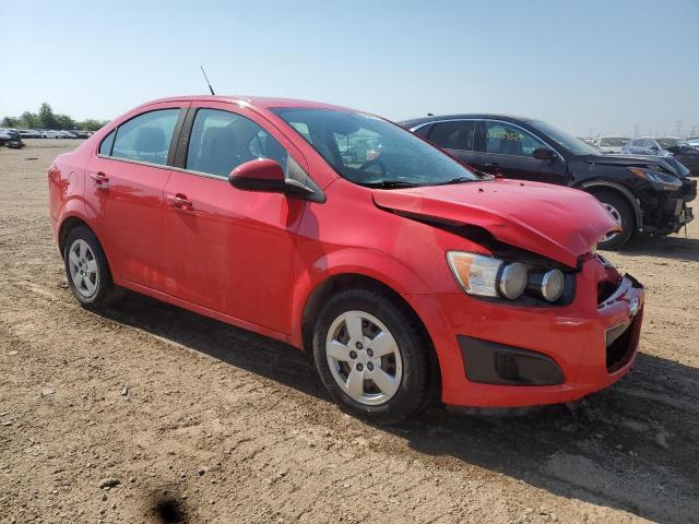  CHEVROLET SONIC 2014 Red