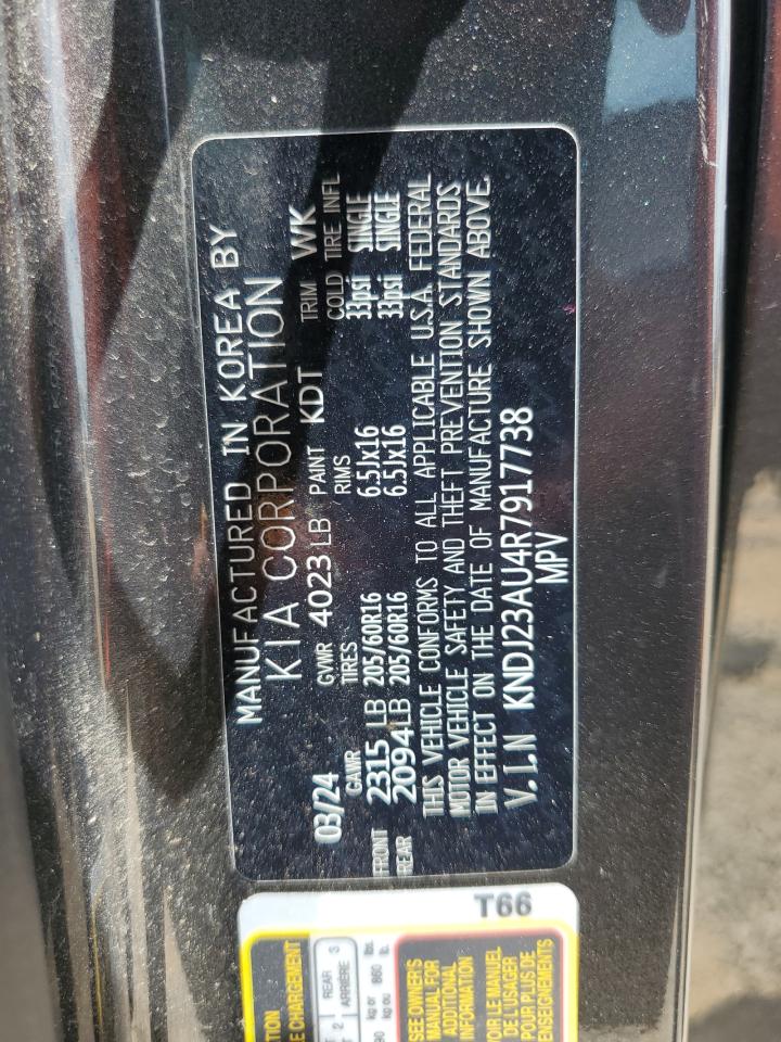 2024 Kia Soul Lx VIN: KNDJ23AU4R7917738 Lot: 68138085