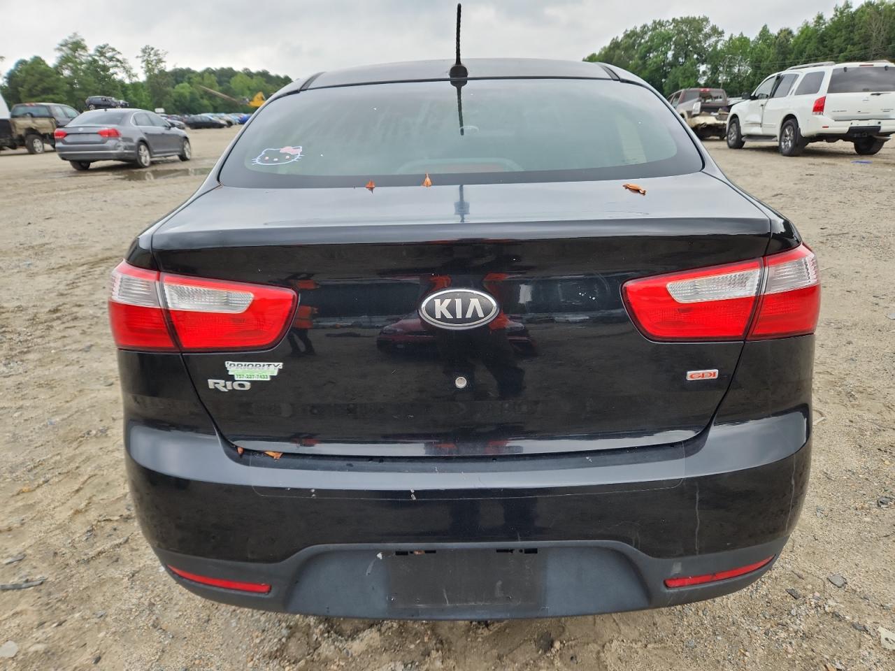 2013 Kia Rio Lx VIN: KNADM4A32D6286018 Lot: 67122345