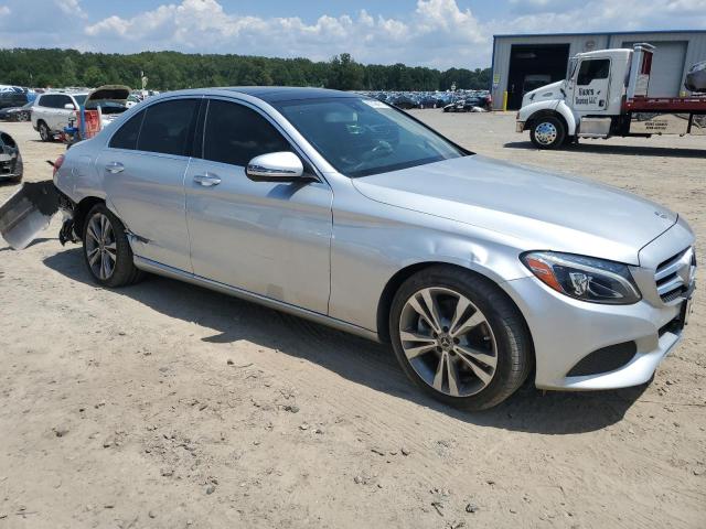  MERCEDES-BENZ C-CLASS 2018 Серебристый