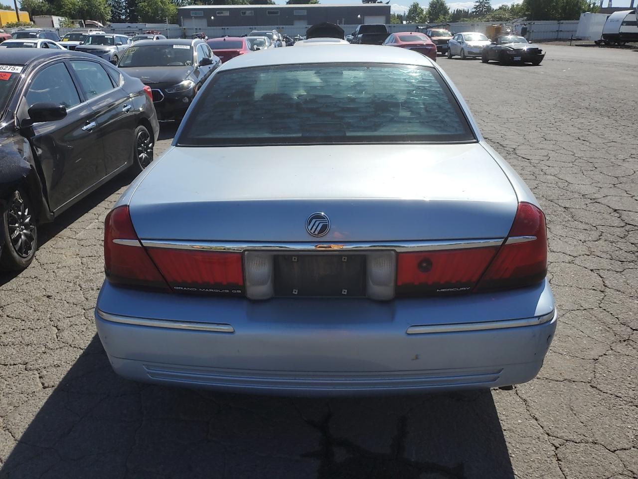 1999 Mercury Grand Marquis Gs VIN: 2MEFM74W5XX632136 Lot: 68748005